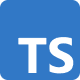 Imagem da logo do typescript
